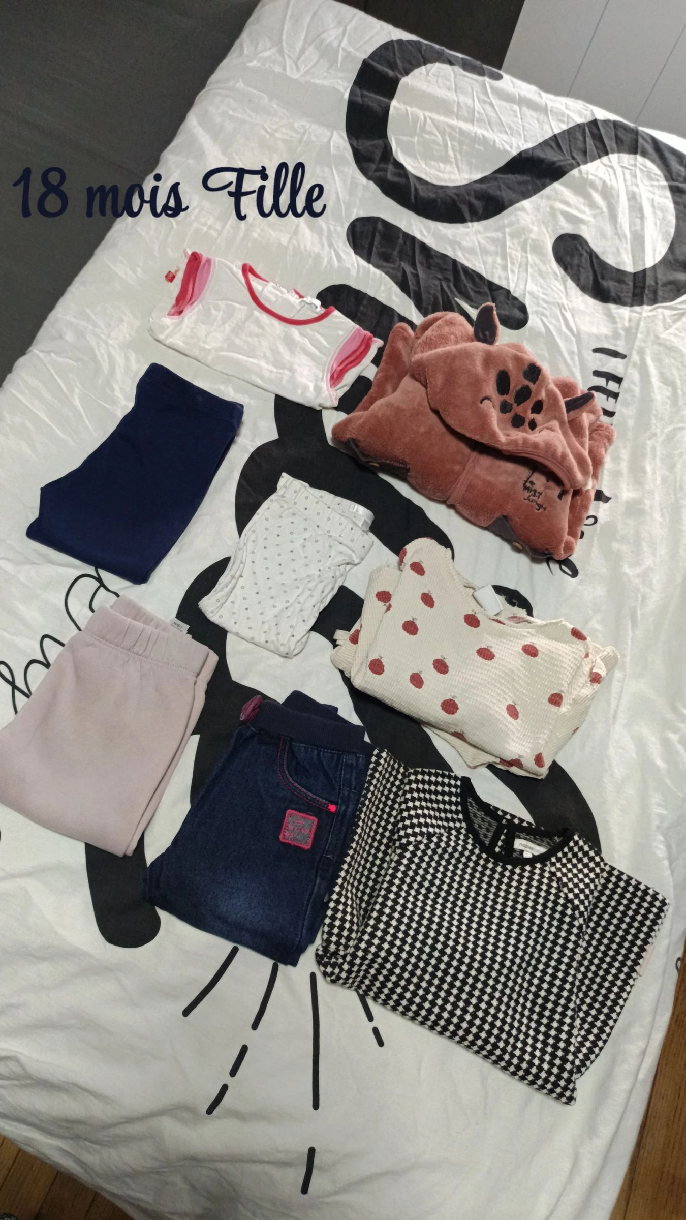 Lot revendeur 18 mois fille ( 8 articles)
